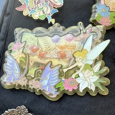 RARE Disney Spring Butterflies - Fairy Tinker Bell's Busy Buggies Pin TDS LR