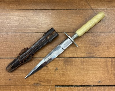 Antique 1880s Prostitute/Gambler Boot Dagger Knife MARKED UK&R.Co Germany KRAUS1