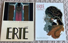 ERTE Graphics 50 Prints in Full Color + ERTE by Charles Spencer Drawings Fashion