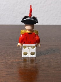 LEGO Pirate's Of The Caribbean KING GEORGE'S OFFICER Minifigure poc018 4193