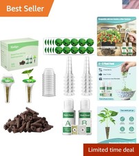 Grow Anything with 128 pcs Hydroponics Seed Pod Kit - Ideal for Indoor Gardens 0.24 per gallon