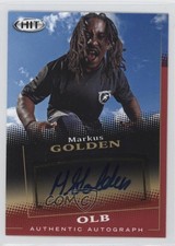 2015 Sage Hit Red Markus Golden (Should Be Card #A33) #A105 Rookie Auto RC 0w8. rookie card picture