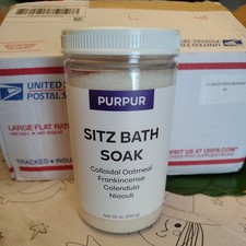 PURPUR Sitz Bath Soak Salts 32 oz   For Hemorrhoid , Postpartum Pain Relief