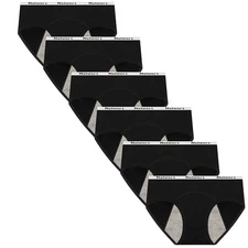 Nalwort Teen Girls Period Underwear Menstrual Period Panties Leak- Size XL