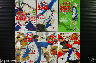 Complete Set: Prince of Tennis vol.1-6 - Official Japan Novel | eBay