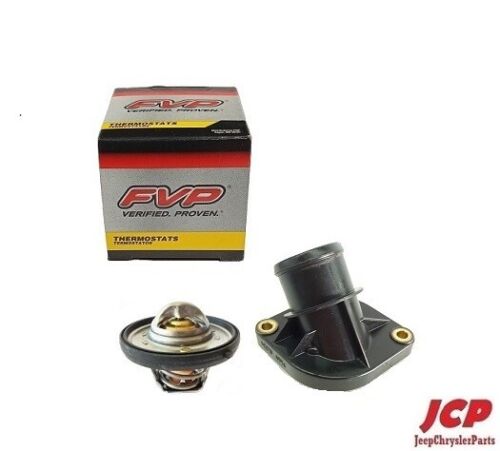 NEW THERMOSTAT WITH HOUSING for JEEP CHEROKEE KJ 02-07 / KK 08-12 3.7L V6 - Picture 1 of 1