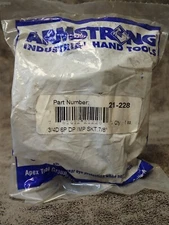 21-228 Armstrong 3/4" Drive, 7/8" Deep Impact Socket, 6-pt, 3-1/2" OAL (BN146)