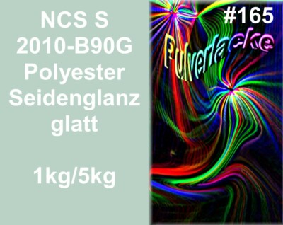 PULVERLACK Beschichtungspulver Pulverbeschichtung NCS S 2010-B90G Hellgrün