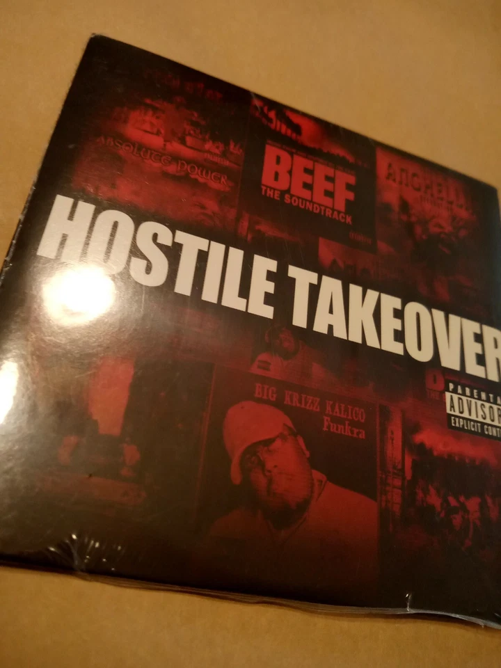 Tech N9ne - Hostile Takeover CD krizz kaliko beef strange music Brand new sealed - Imagem 4 de 4