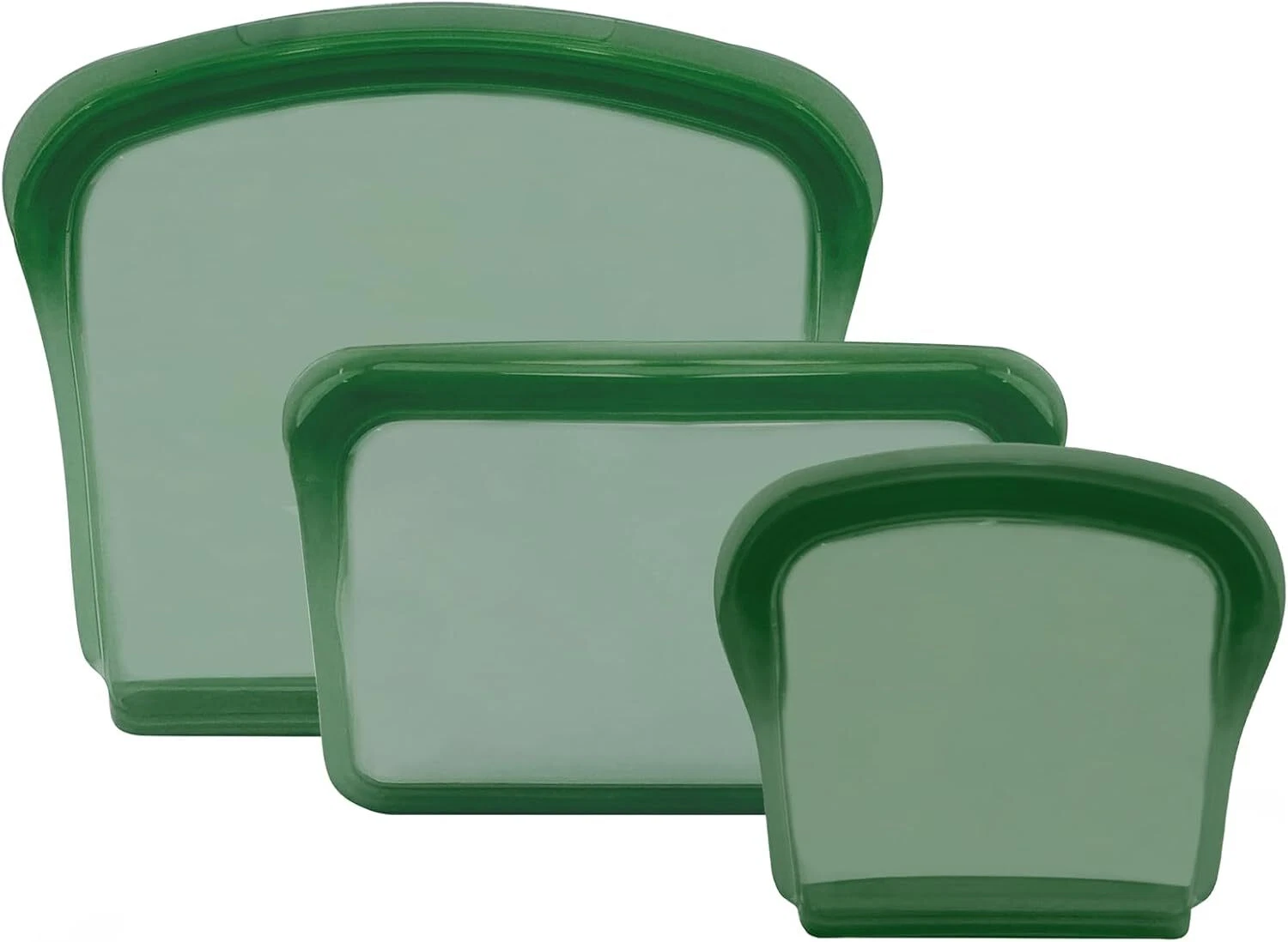 Platinum Reusable Silicone Bags Silicone Meal Prep Container Flat Silicone Pocke
Opens in a new wind