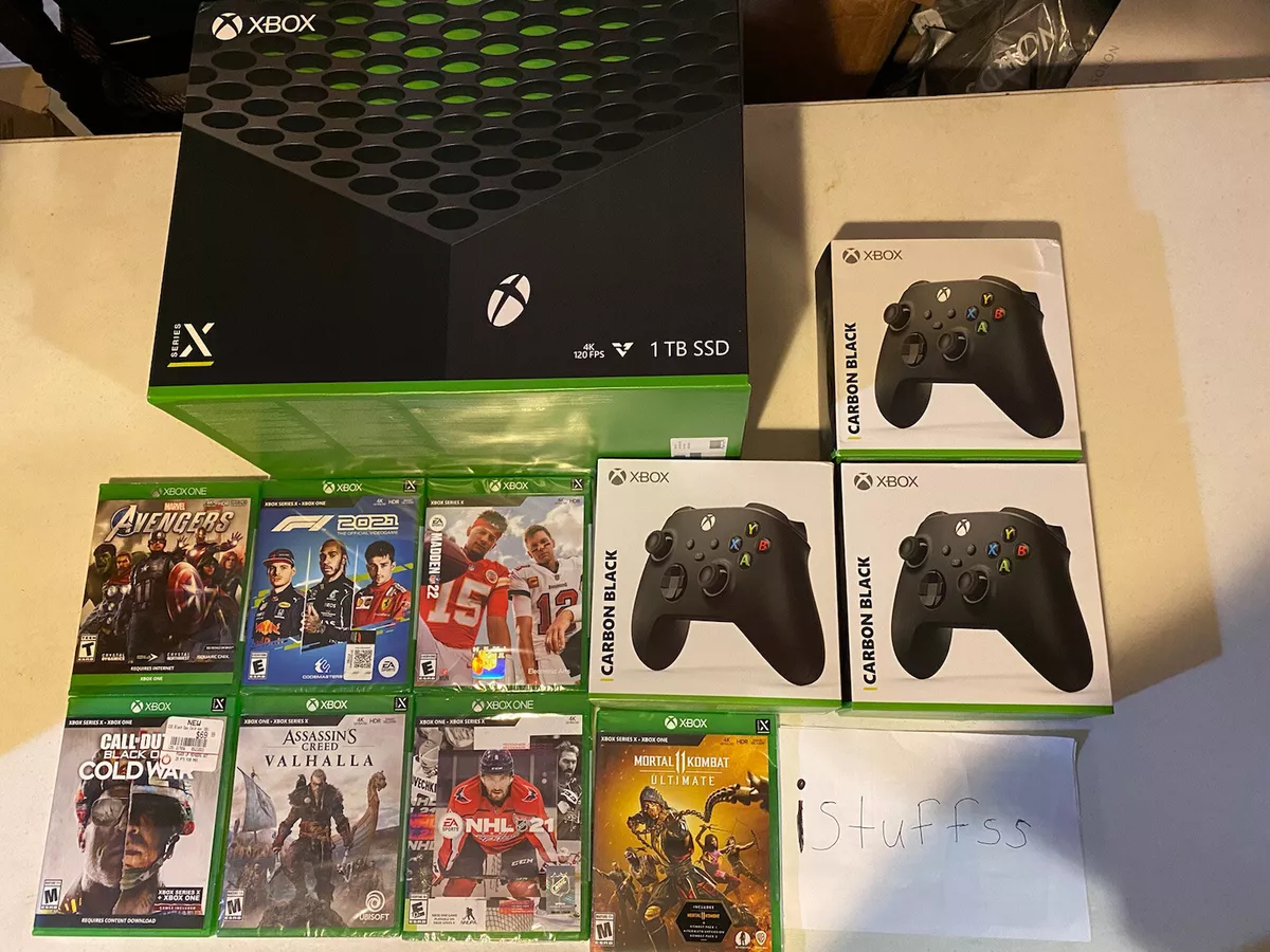 Microsoft Xbox Series X 1TB Mega Video Game Console Bundle