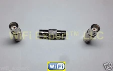 1 BNC female to BNC female Barrell In Series RF Cable Adapter Connector USA