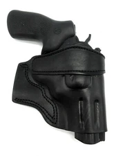 CEBECI Right Hand Black Leather YAQUI Speed Draw Belt Holster for TAURUS 44 4"