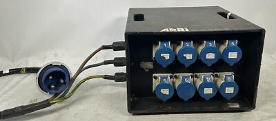 Indu Elektro Verteilerkasten 125a einphasig bis 8 x 32a einphasig
