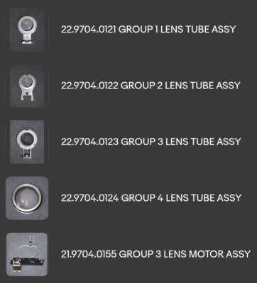 Vari-Lite VL4000 Moving Light Zoom Spot Assembly Parts ***USED PARTS SALVAGE***