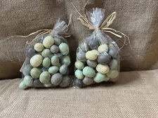 Spring Speckled Eggs Scatters Fillers - Country Primitive Farmhouse - 2 Bags NIP