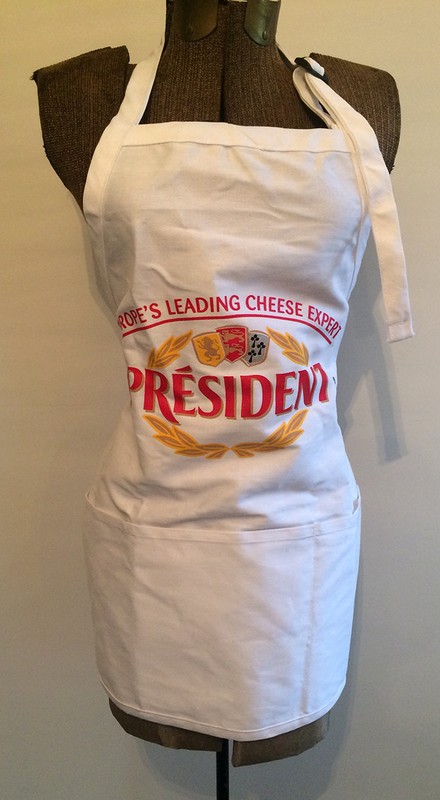 PRESIDENT europe cheese lover expert promotional apron swag Q-tees - OSFA gift