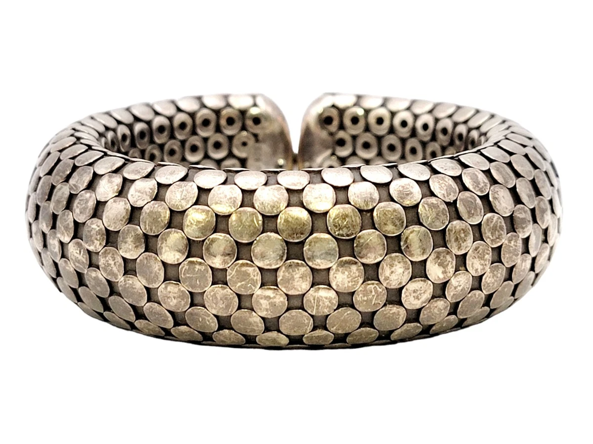 John hardy bracelet dot best sale silver