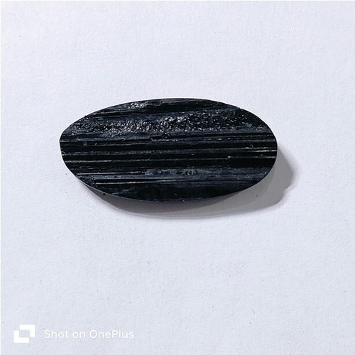 Turmalina negra druzy turmalina cabujón piedras preciosas sueltas joyería 40 quilates ME-9078 - Imagen 3 de 5