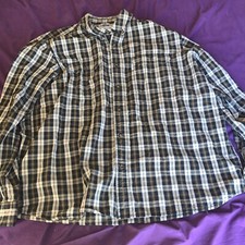 Carhartt Work Shirt Men Size 2XL Relaxed Fit Pocket Short Sleeve Button Plaid