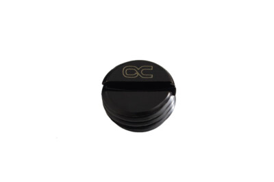 Alphacool Eiszapfen Verschlussschraube V.2 G1/4 - Deep Black / schwarz