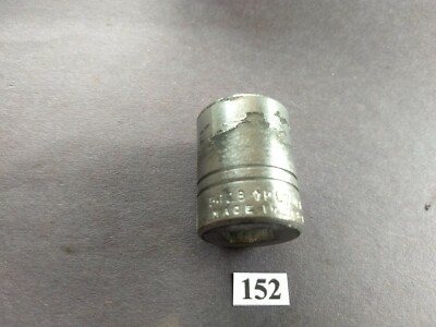 Vintage Plomb 7/8'' X 1/2 Socket Ratchet Wrench Tool Early Pre Proto 5428 Plvmb