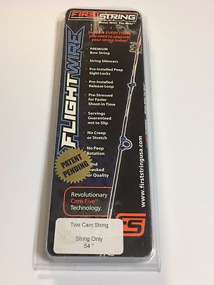 First String Flight Wire Complete String Set for Two Cam String 54'' - New