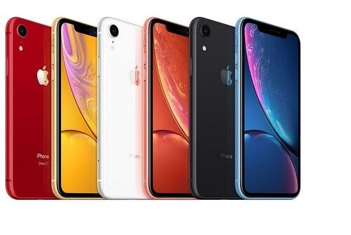 Apple iPhone XR 64GB / 256GB GSM ( AT&T ONLY )  Cell Phone All Colors Good