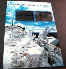 US  Stamp Pane Scott# 3411 Escaping the Gravity of Earth 2000 MNH L745