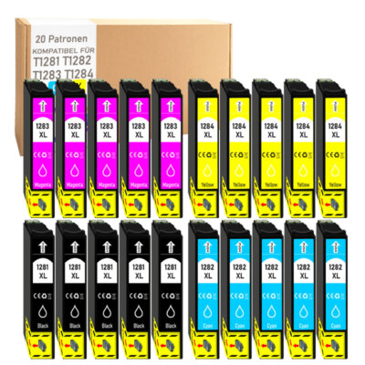 20 Patronen für epson Stylus SX435W patronen SX430W SX235W SX230 SX125