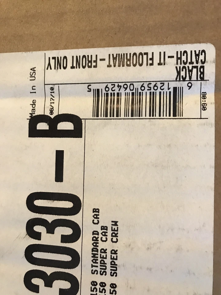 Alfombrillas delanteras negras Lund 283030-B Catch-It camioneta F150 2009-2011 Foto 3 de 3