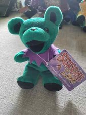 Stagger Lee Grateful Dead beanie bear liquid blue 7  plush vintage collectible