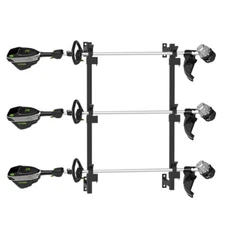 3 Place Trimmer Rack for Enclosed Trailer Landscape Weedeater Rack Trailer Rack