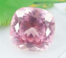 9.6 Ct Natural imperial Topaz Cushion Stunning FL Untreated Certified Gemstone