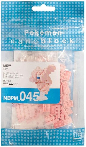 2 Nanobock Sets - Espeon (Eifie in Japan) and Mew Pokemon Characters - Picture 2 of 6