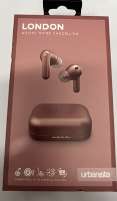 URBANISTA LONDON ACTIVE NOISE CANCELLING EARBUDS WITH CHARGE CASE