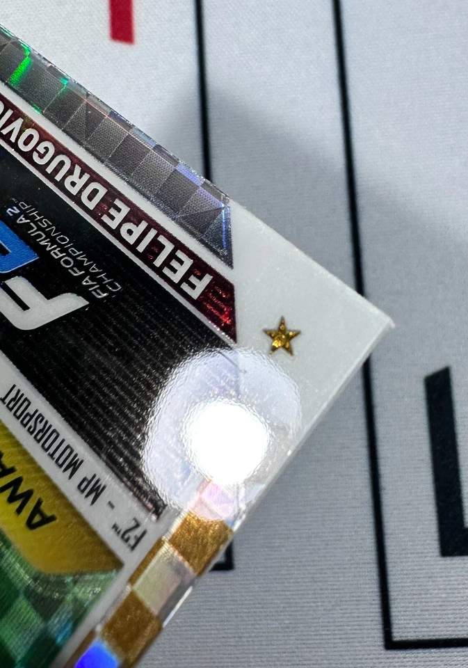 FELIPE DRUGOVICH 2023 Topps Chrome Formula 1 F1 F2 #192 Gold Checker Flag 04/50 - Image 3 of 3