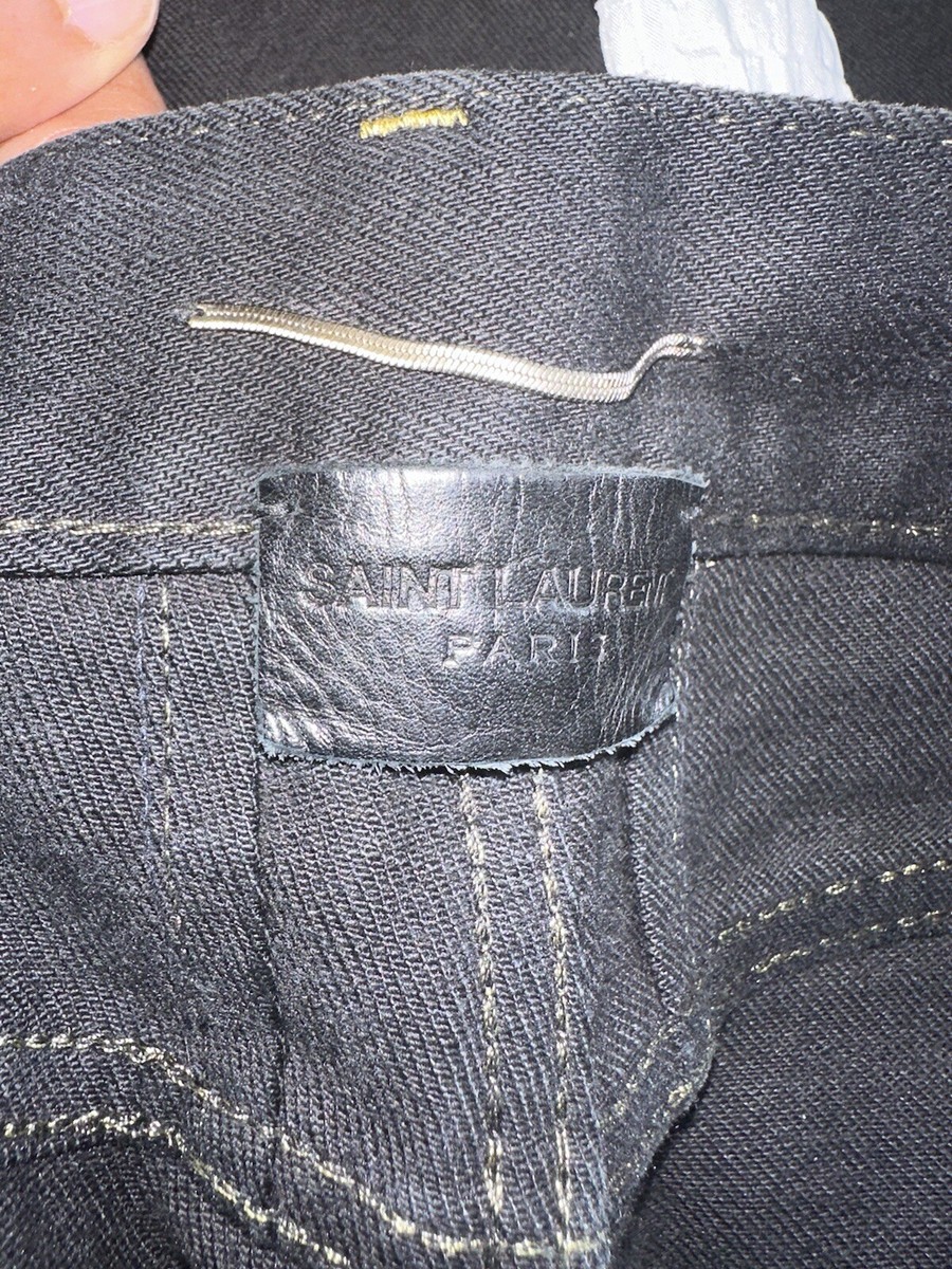 Saint Laurent Paris Jeans sz 33 D02 M/SK-LW | eBay