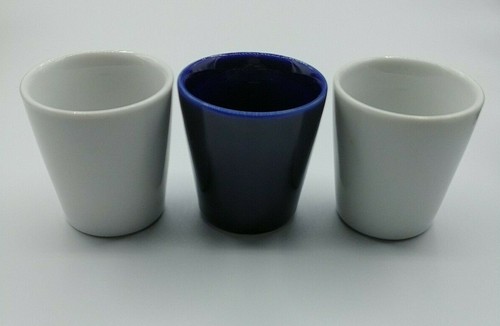 Starbucks Cerámica Espresso Shots Verdaderamente Bueno - Sirena de Cobalto - Juego de 3 Sirenas Blancas - Imagen 4 de 9