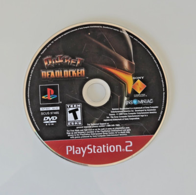 Ratchet: Deadlocked Greatest Hits (Sony Playstation 2) PS2 Disc Only