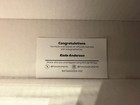 Kade Anderson Seattle Mariners Camo Fade Signed Bat Under Wraps Fanatics Auto  — photo 7