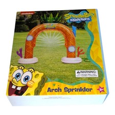 Nickelodeon SpongeBob SquarePants Arch Sprinkler 5' Tall Summer Fun for Kids 2