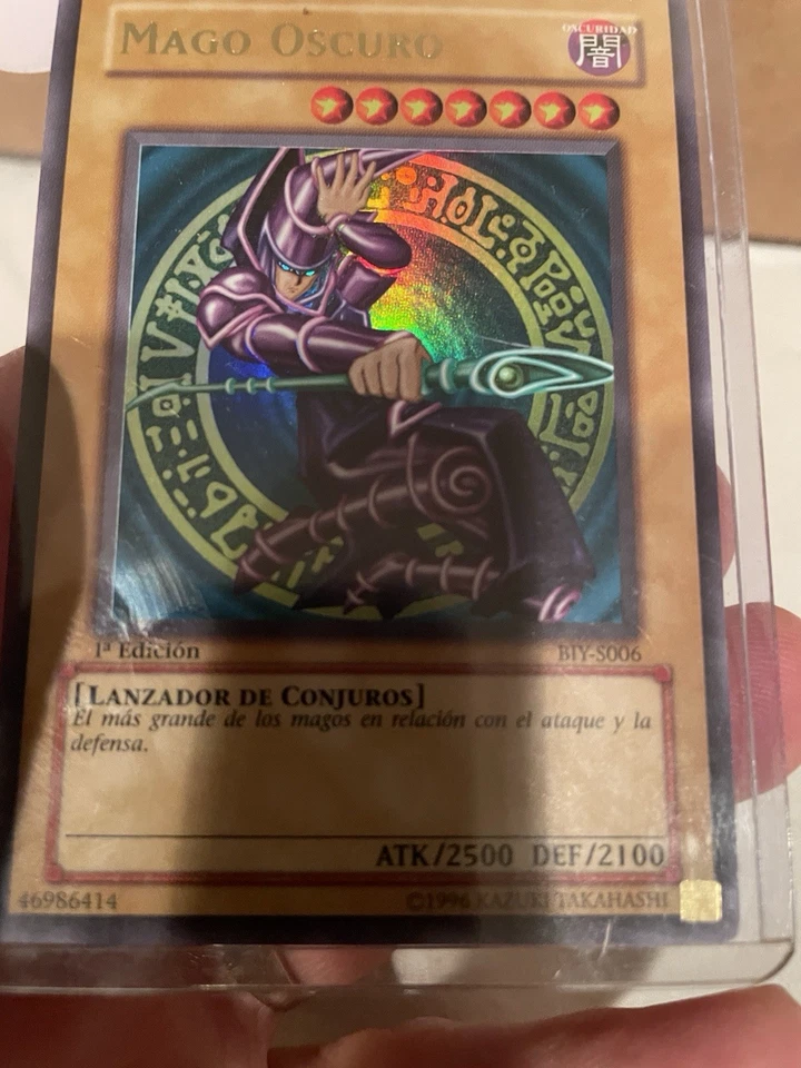 Yugioh Dark Magician SDY-006 Ultra Rare 1st Edition NM spanish - Image 3 of 4