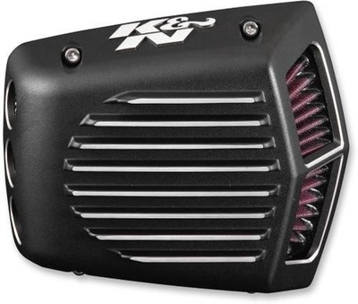 K&N Engineering Street Metal Luftansaugsystem - Shaker Black Für Motorrad