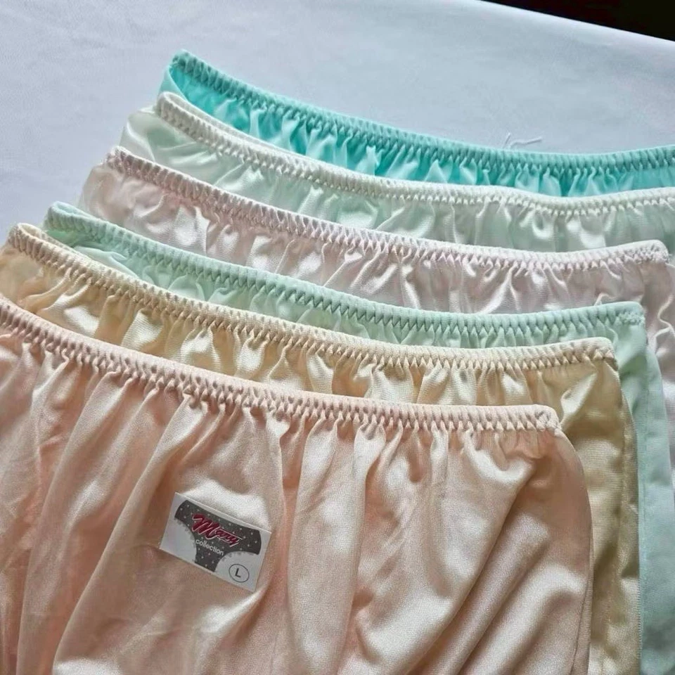 6 PIEZAS Bragas Cadera 32-46 Pulgadas Doble Nylon Entrepierna Resbaladizas Calzoncillos De Colección Unisex Foto 2 de 4