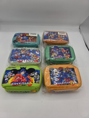 Rockman Mega Man Package Pouch Bag Set of 6 New US Seller NES Famicom