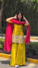 Salwar Kameez Pakistani Indian Wedding Party Wear Dress Bollywood Palazzo Suit