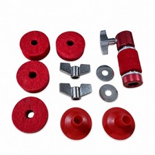 11 Pieces Drum Accessory Kit Easy to Replace Cymbal Hardware Set Snug Fit