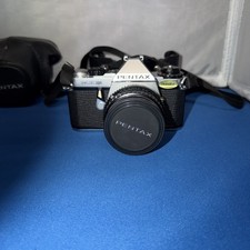 Pentax ME Super Camera w/50mm Lens and case