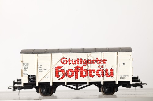 Roco H0 Gedeckter Güterwagen DB 112 9 683-4 Gklm Stuttgarter Hofbräu (352707) | Condition: Gebraucht